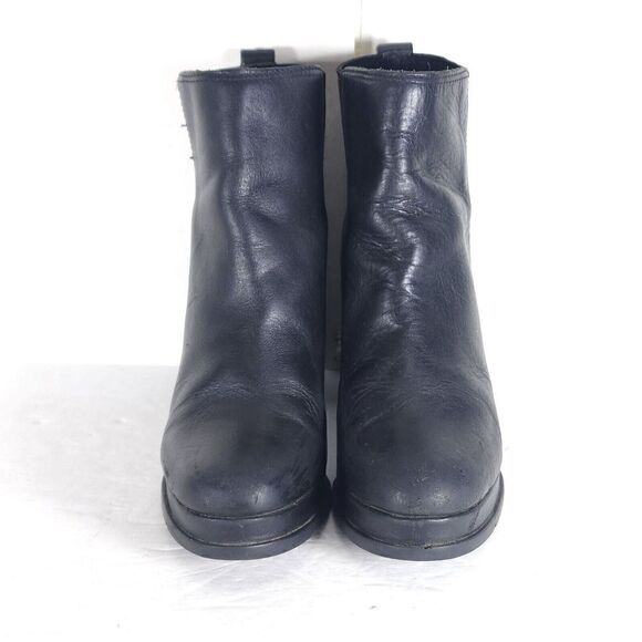 Sorel Women's Margot US 8 Black Leather Waterproof Pull On Ankle Chelsea Boots - Picture 3 of 15